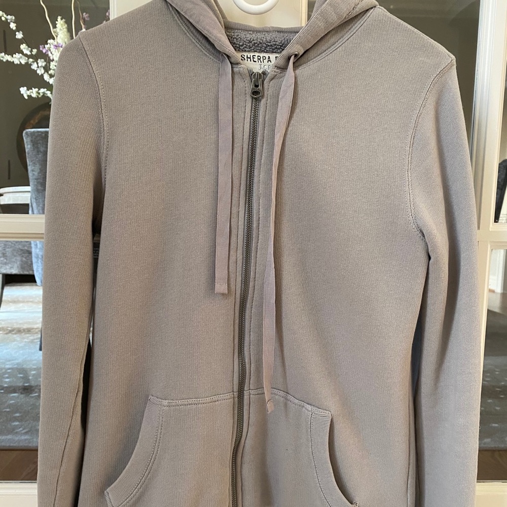 Women’s J. Crew Sherpa Fleece Lined Hoodie